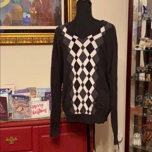 PGA Tour, Mens v-neck sweater, 100% cotton